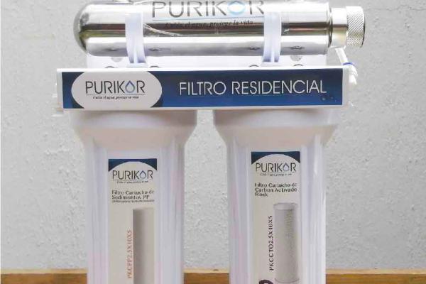 Purikor PKF-3UV 3 Etapas Filtro Domestico